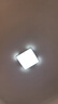 惠普精工卧室吸顶灯led现代简约餐厅书房灯具方50*50cm遥控三色 实拍图