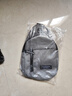 运动跑步包男休闲斜挎包手机包防泼水健身包女单肩包 灰色 实拍图