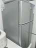 小鸭小冰箱迷你小型家用 冷藏冷冻两用宿舍寝室出租房用双门办公室电冰箱节能省电 【节能省电】138银色【一级能效 高效保鲜】43L 实拍图