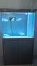 森森（SUNSUN）大型鱼缸底过滤水族箱客厅家用落地玻璃生态金鱼缸 【实时温显+灯控】纳米灰 0.8米长35cm宽 实拍图