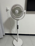 美的（Midea）【3D摇头】直流变频轻音落地空气循环扇家用卧室净化换气扇语音遥控电风扇大风力一级能效GDJ24WYJ 实拍图
