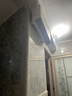 海尔（Haier）壁挂暖风机免打孔悬挂台壁两用取暖器浴室洗澡防水浴霸电暖器轻音电暖气智能语音卧室卫生间热风机 浴室防水/烘衣架/遥控款HNF-2007A 实拍图