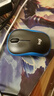 罗技（Logitech）M185鼠标 无线鼠标 办公鼠标 对称鼠标 黑色蓝边 带无线2.4G接收器 实拍图