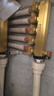 金角金牛 地暖分水器 地热暖气黄铜大流量一体家用集分水器总成 【5路】单分水器 实拍图