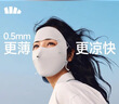 蕉下（beneunder）面膜防晒面罩遮全脸轻薄无痕防晒口罩脸基尼高颜骑行透气医美灰 实拍图