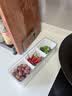 家の物语（KATEI STORY）分格冰箱收纳盒葱姜蒜保鲜盒食品级大葱香菜带沥水分装整理盒 实拍图