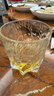青苹果水晶玻璃洋酒杯260ml6只 玻璃水杯清酒杯黄酒杯 矮款冰原威士忌杯 实拍图