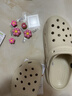 卡骆驰（CROCS）白鹿同款经典云朵洞洞鞋时尚百搭女鞋花园鞋沙滩鞋|206750 骨白色-2Y2(含智必星) 36 /37(230mm) 晒单实拍图