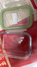 GLASSLOCK进口钢化玻璃保鲜盒上班带饭微波炉加热分隔食品级饭盒670ml 实拍图