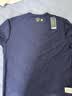 Polo Ralph Lauren 拉夫劳伦 男装 经典版平纹针织圆领棉T恤RL13256 400-蓝色 S 实拍图