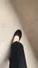 斯凯奇（Skechers）透气浅口单鞋舒适百搭通勤平底鞋一脚蹬休闲鞋工作鞋 实拍图