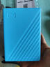 西部数据（WD）移动硬盘6TB USB3.0 My Passport随行版2.5英寸 蓝 机械硬盘 笔记本电脑外接 大容量加密 家庭存储 实拍图