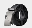 波斯丹顿（BOSTANTEN）男士皮带条自动扣牛皮裤腰带潮流正装裤带生日礼物黑色 实拍图