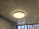 飞利浦（PHILIPS）全光谱LED三防灯吸顶超薄天花灯IP40防潮防尘防蚊防虫简约节能灯24W暖白光4000K尺寸360mm 实拍图