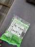 施耐德 双开双控开关 86型二开开关面板 墙壁电源开关插座 皓呈奶油白色 实拍图