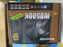 航嘉（Huntkey）WD500K 金牌500W电脑电源（80PLUS金牌/单路40A/全电压/LLC+SR+DC-DC/智能温控/apex英雄） 实拍图