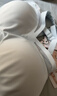 Spring Maternity喜临哺乳文胸孕妇哺乳内衣产后喂奶防下垂时尚聚拢不勒胸无痕抑菌 柔肤白哺乳文胸（不含内裤） XL-XXL 实拍图