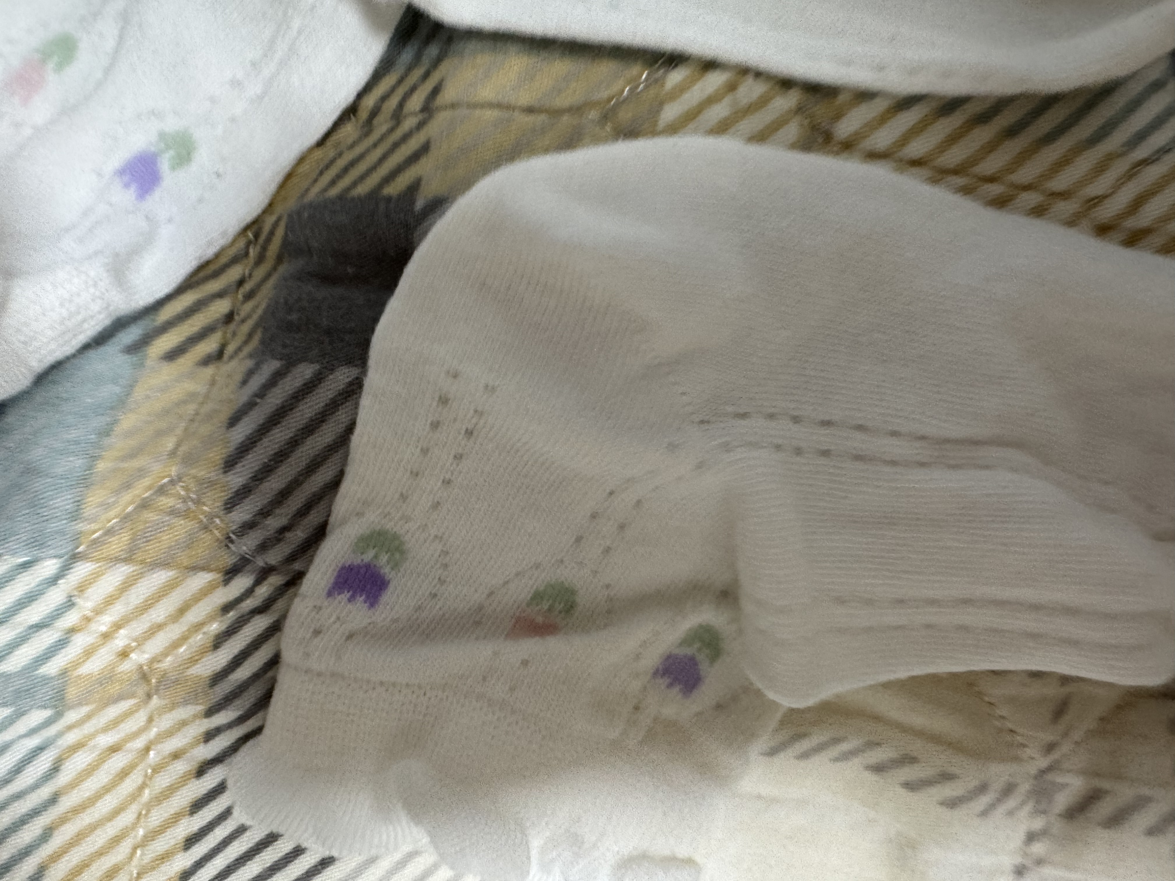巴拉巴拉女童袜子儿童网眼袜夏季薄款中幼童甜美袜提花四双装209225172002 实拍图