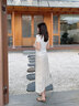 达芙妮法式拖鞋女夏外穿配裙子2026新款高级感金属扣套趾凉鞋粗跟一字拖 实拍图