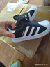 阿迪达斯（adidas）童鞋三叶草儿童春秋款男女婴童软底贝壳头运动鞋GX3233黑色 实拍图