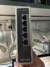普联（TP-LINK）工业以太网交换机 企业网络交换器 网线分线器分流器 DIN导轨壁挂安装 SF1005P工业级 5口百兆 PoE供电120W 实拍图