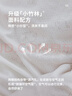 拉比【网目】儿童睡衣秋冬薄款夏季6-12岁男孩宝宝睡衣1-3岁女童短袖 肩开服套装-浅蓝 100 cm 晒单实拍图