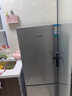 容声【价保618】185升双开门二门两门家用电冰箱小型节能省电超薄冷藏冷冻两用宿舍出租房保鲜 BCD-185E10BNLAD凯撒银 实拍图