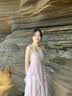 欧迪惠法式连衣裙女装2026年夏季新款初恋温柔风碎花吊带裙子女衣服套装 粉色开衫+吊带裙 S 【建议80-95斤】 实拍图