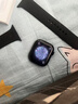 Apple/苹果 Watch S11 智能手表GPS+蜂窝款42毫米银色铝金属表壳雾紫色运动型表带S/M MF9G4CH/B情人节 实拍图