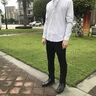 京东京造【已售20w件+】西裤男士休闲裤子夏季男裤商务直筒 灰33 实拍图