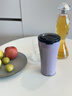 膳魔师（THERMOS）便携电动搅拌杯咖啡杯新款陶瓷涂层车载办公室保温杯高颜值水杯子 膳魔师-极光紫【395ml】 实拍图