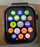 Apple/苹果 Watch S11 智能手表GPS款42毫米亮黑色铝金属表壳黑色运动型表带M/L MEUA4CH/B情人节 实拍图
