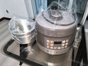 美的（Midea）【价保618】有钛0氟青瓷电压力锅少盐提鲜70kPa高压锅1000W大功率0涂层精钢厚釜电饭煲MY-E5860G 实拍图