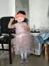 G.duck童装公主裙女童连衣裙夏季2026新款生日礼服儿童裙子tutu裙蓬蓬裙 F5215渐变翅膀蛋糕裙 90 尺码1~2岁【 80-90cm】 实拍图