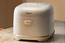 美的（Midea）【价保618】小碧玉电饭煲小型2-3人3升0氟有钛陶瓷白玉内胆家用电饭锅煮粥智能预约多功能锅RE360 实拍图