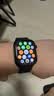Apple/苹果 Watch S11 智能手表GPS款46毫米亮黑色铝金属表壳黑色运动型表带M/L MEVH4CH/B情人节 实拍图