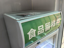 扬子立式冷藏保鲜幼儿园展示柜食品留样带锁餐厅冰箱商用食堂展示冷藏柜厨房落地餐饮保险柜 白52*47*87cm 单锁款-铜管制冷压缩机 实拍图