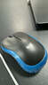 罗技（Logitech）M185鼠标 无线鼠标 办公鼠标 对称鼠标 黑色蓝边 带无线2.4G接收器 实拍图
