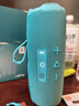 JBL FLIP7 音乐万花筒七代 便携式蓝牙音箱 防水防尘音响 多台串联 赛道扬声器 送朋友礼物 天蓝色 实拍图