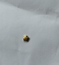 周六福 黄金999元宝金条小金豆爱心赏金玩咖投资金 计价 星星 - 1g 实拍图