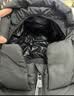 保姆鹅  【风墙】儿童羽绒服宝宝中长款护脸加厚外套保暖童装[NG2664] 炭黑 130 实拍图