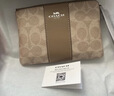 蔻驰（COACH）【品牌直供】女士小号手拿包手腕包PVC配皮革CW854礼物 实拍图