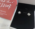 唯一（Winy）四叶草999纯银耳钉女轻奢2026新款耳饰环生日礼物送女朋友老婆 实拍图