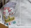 史努比（SNOOPY）【2件装】童装儿童短袖T恤男女童纯棉夏装 白色FUN+粉SWEET 140 实拍图