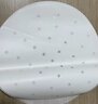 展艺 蒸笼纸26cm*100张圆形 食品级一次性包子馒头蒸屉蒸锅防沾垫纸 实拍图