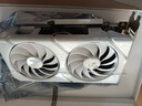 华硕（ASUS）白色 DUAL GeForce RTX 5060 O8G WHITE 电竞游戏显卡 实拍图