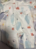 英氏（YEEHOO）婴儿衣服新生儿连体衣男女宝宝100%精梳棉婴幼儿居家爬服四季款 实拍图