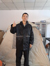 尚烤佳反光成人雨衣套装分体式牛津布带帽檐2XL 防暴雨含雨裤200斤内 实拍图