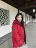 波司登（BOSIDENG）反季羽绒羽绒服女士加厚90绒鹅绒连帽商场同款时尚百搭休闲外套 【新年红】马到成功|9FS4 S 160/84A 体重约100-110斤 实拍图