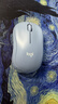 罗技（Logitech）M221 轻音鼠标 无线鼠标 办公鼠标 对称鼠标 带无线微型接收器 雾霭蓝 实拍图
